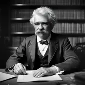 Read about Mark Twain